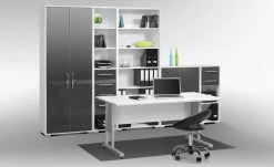 Aktenregal Success | Weiß 214,5|cm 80|cm