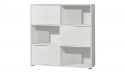 Schiebetürregal GW-Slide | Weiß / Eiche Sonoma (Nachbildung) -Deutschland Regale Verkaufs-Shop 10357103 5 201811271459