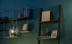 Wandregal, 3er-Set Toppo | Grau