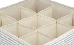 Aufbewahrungsbox mit Fächer | 9 Fächer (je 9,5x9,5 cm) -Deutschland Regale Verkaufs-Shop 10563465 5 202207211301