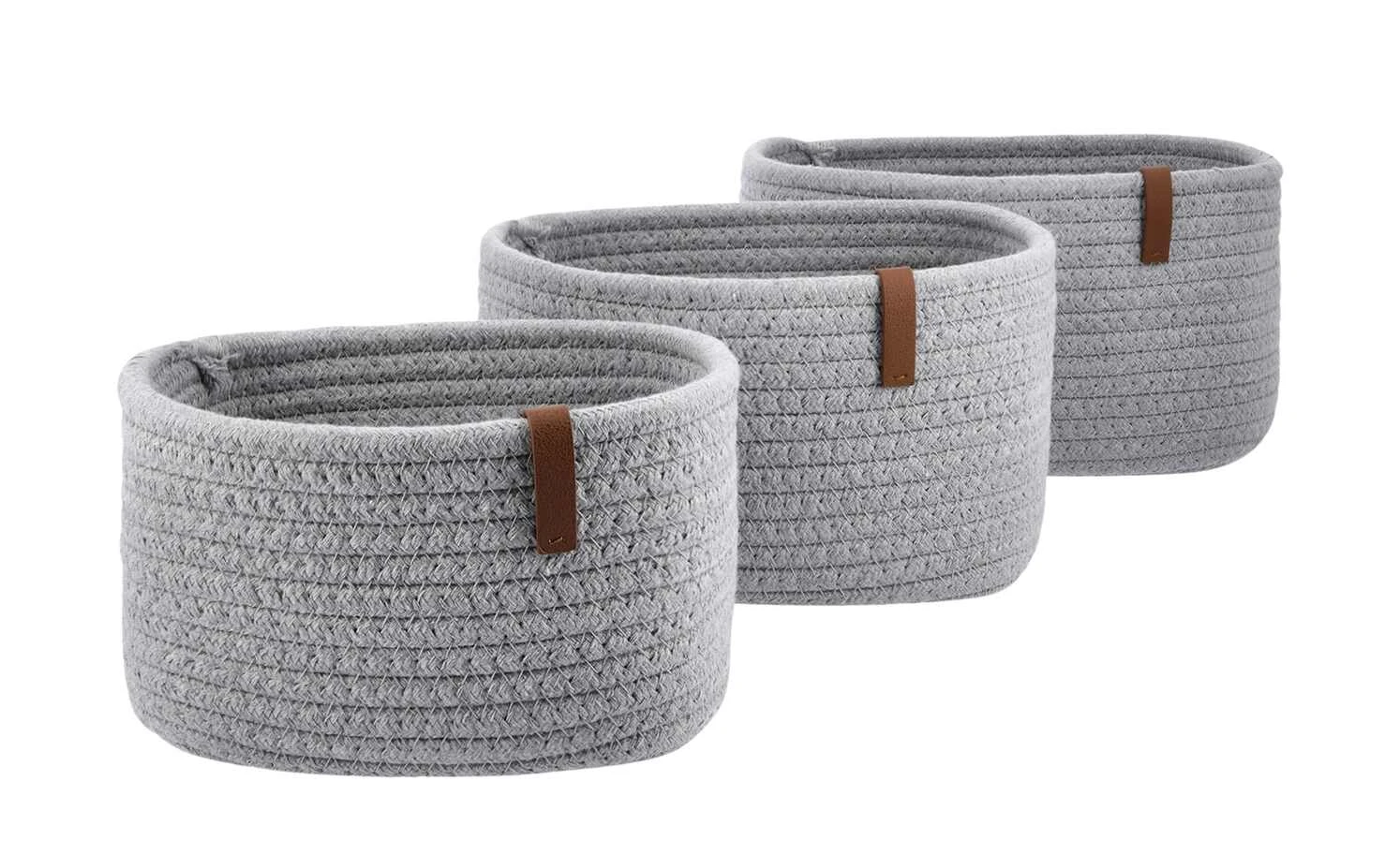 Regalkörbe, 3er Set 4 Regalkörbe, 3er Set – Bild 2