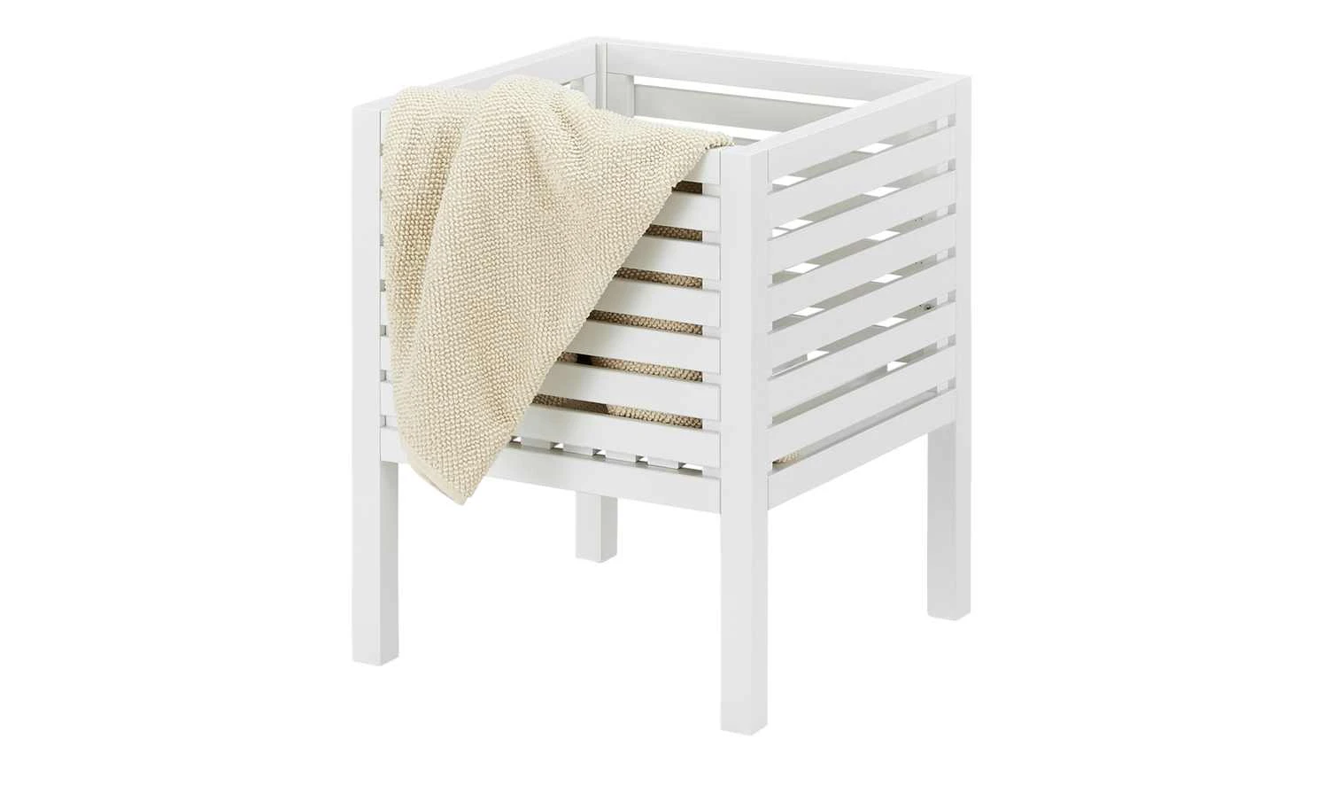 Hocker mit Stauraum Oria | Weiß 5 Hocker mit Stauraum Oria | Weiß – Bild 3