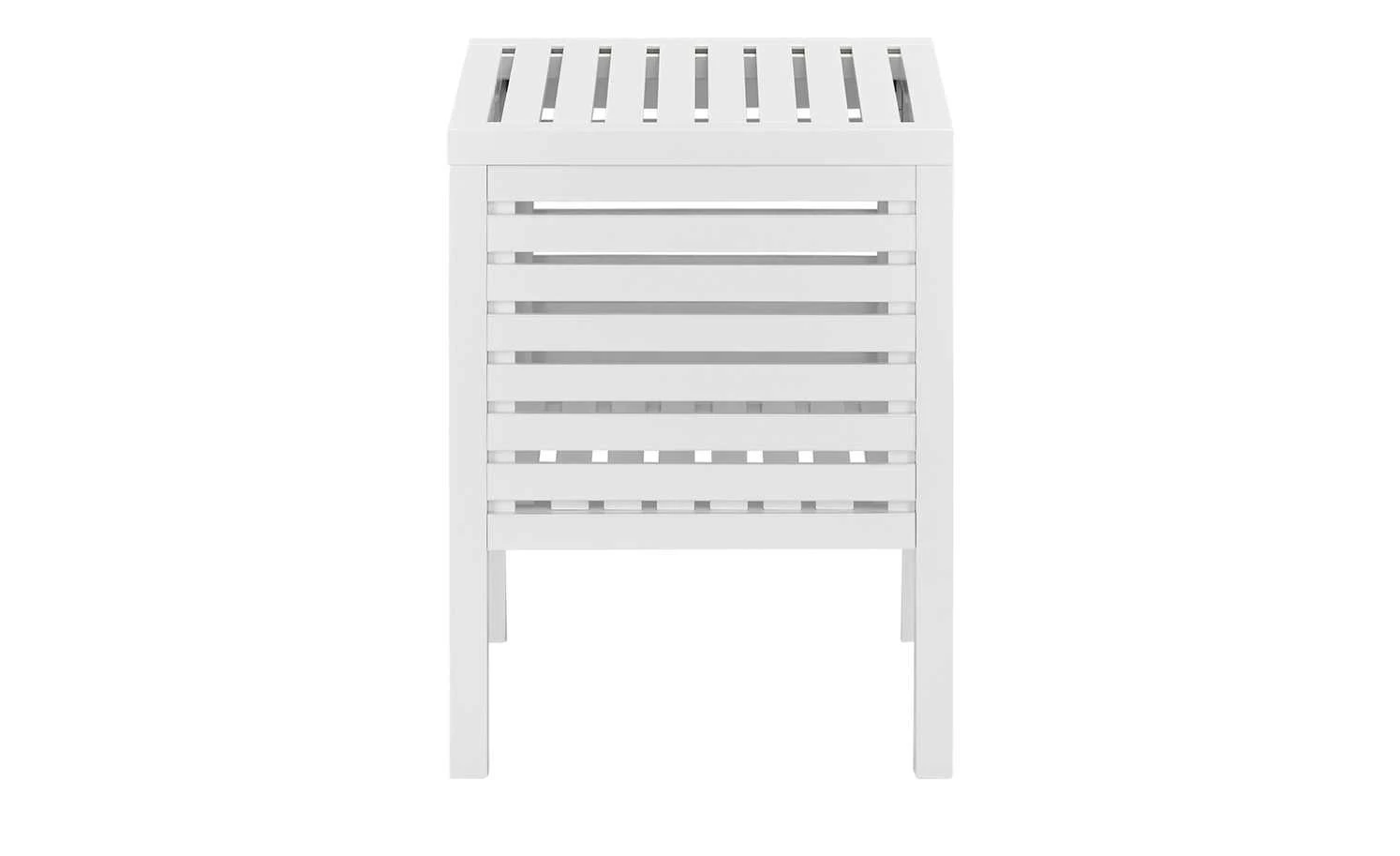 Hocker mit Stauraum Oria | Weiß 8 Hocker mit Stauraum Oria | Weiß – Bild 6