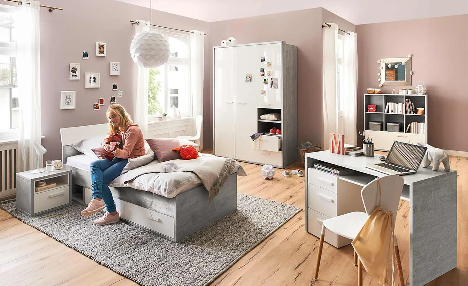 Multifunktionsregal Milow 3 Multifunktionsregal Milow