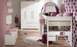 PAIDI Regalbox für Spielbett Kira | Kreideweiß