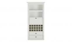 maison bleue Barschrank mit Weinregal Petit Chalet | Vintage Weiß -Deutschland Regale Verkaufs-Shop 11205573 9 202208022237