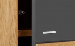 Wohnwert Hängeelement Novum | Kerneiche Umato / Anthrazit rechts -Deutschland Regale Verkaufs-Shop 11222101 7 202112092232