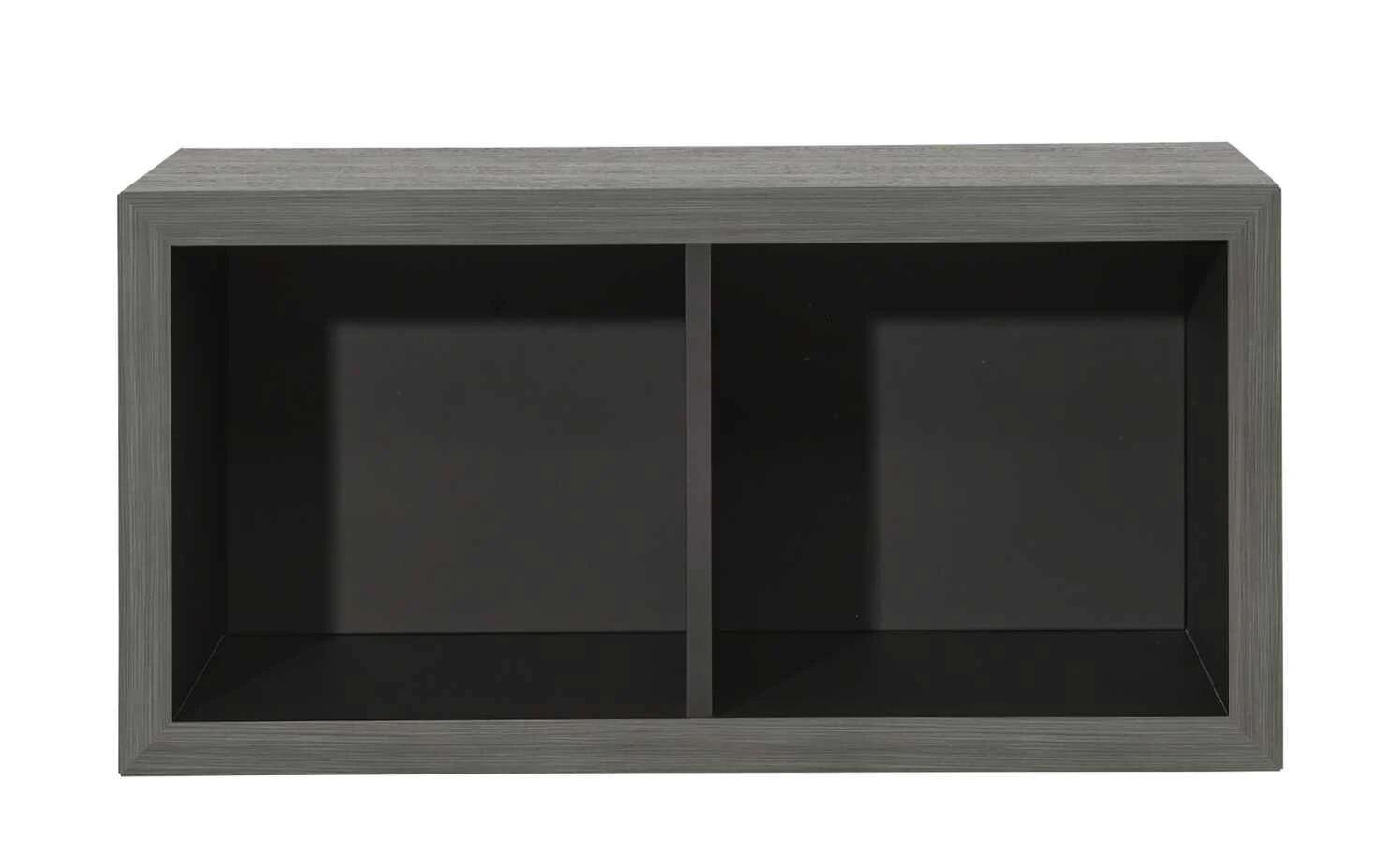 now! by hülsta Hängeelement now! touch | Samteiche Grau Supermatt Schwarz 2|Stück waagerecht 5 now! by hülsta Hängeelement now! touch | Samteiche Grau Supermatt Schwarz 2|Stück waagerecht – Bild 3