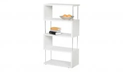 Standregal Moiola | Weiß matt 126|cm 66|cm -Deutschland Regale Verkaufs-Shop 11344884 5 201811271452