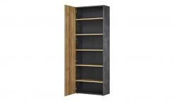 Aktenschrank Cuando | Steingrau / Riviera Eiche (Nachbildung) 218|cm -Deutschland Regale Verkaufs-Shop 11350094 15 201901221130