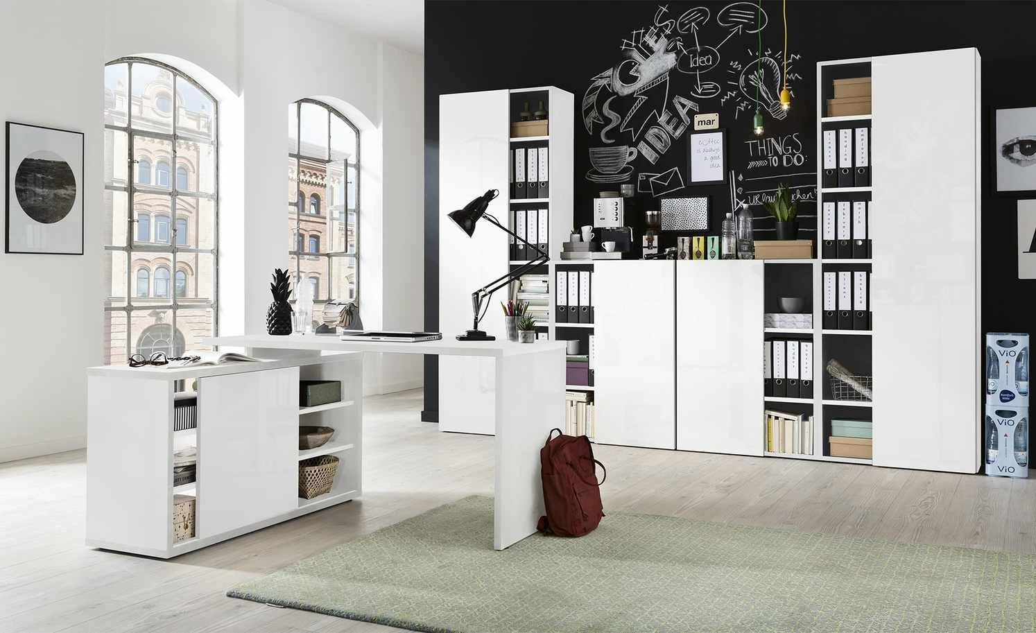 Aktenschrank Cuando | Weiß 218|cm 3 Aktenschrank Cuando | Weiß 218|cm