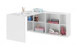 Regal Holly | Ausführung 2 (Breite Fächer rechts / schmale Fächer links) Weiß -Deutschland Regale Verkaufs-Shop 12114496 11 201912232237