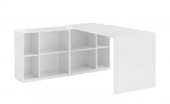 Regal Holly | Ausführung 2 (Breite Fächer rechts / schmale Fächer links) Weiß -Deutschland Regale Verkaufs-Shop 12114496 9 201912232237