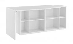 Regal Holly | Ausführung 1 (Breite Fächer links / schmale Fächer rechts) Weiß -Deutschland Regale Verkaufs-Shop 12114497 11 201912232237