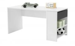 Schreibtisch-Anbauregal Holly | Weiß / Weiß / Anthrazit -Deutschland Regale Verkaufs-Shop 12115223 5 202106092233