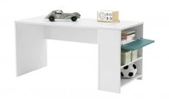 Schreibtisch-Anbauregal Holly | Weiß / Weiß / Petrol -Deutschland Regale Verkaufs-Shop 12115224 6 202106092233