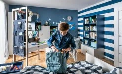 VOX Bücherregal Stige | Blau -Deutschland Regale Verkaufs-Shop 12116851 3 202107132233