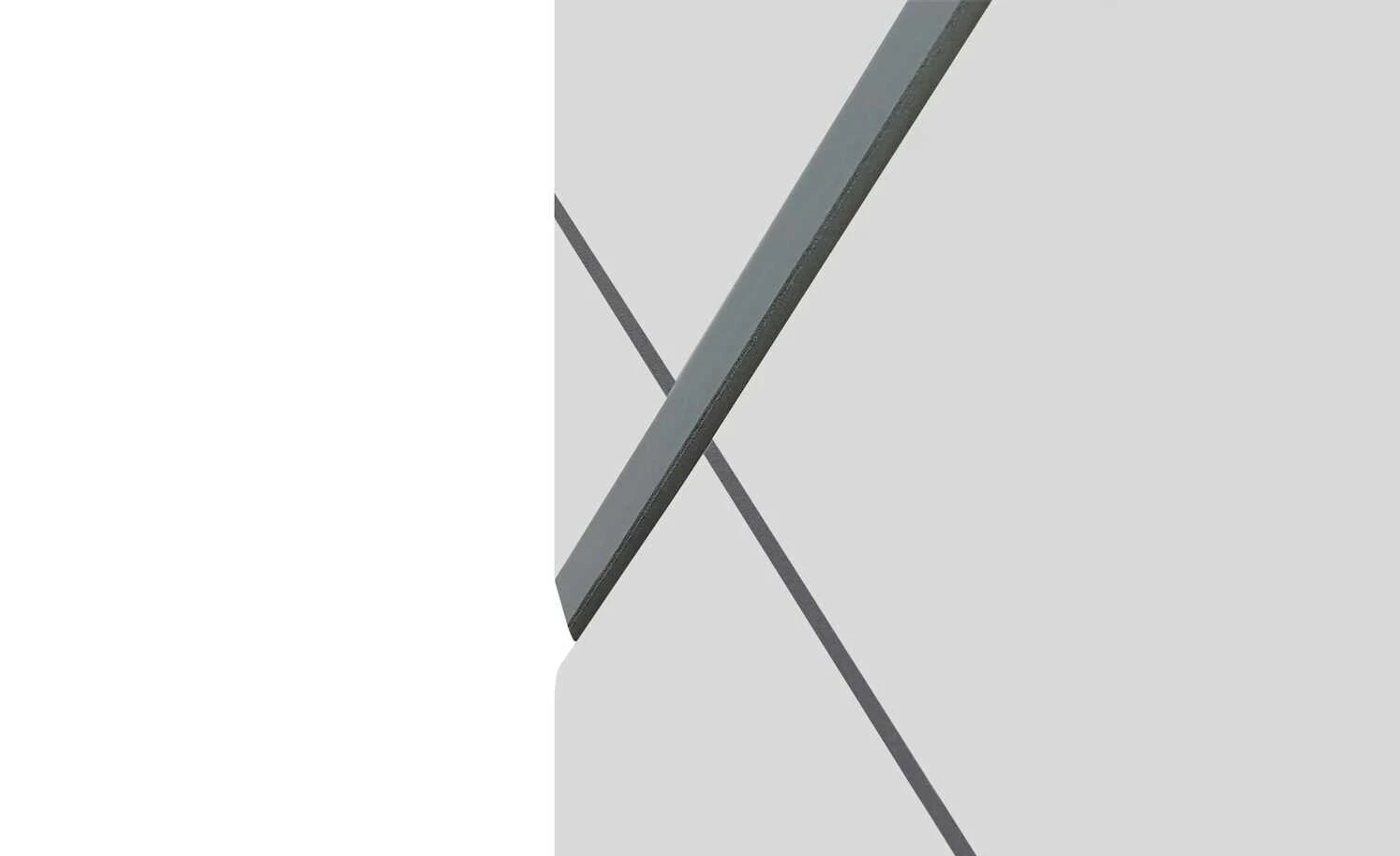 Regal X Dark | Hellgrau / Anthrazit 148,5|cm 9 Regal X Dark | Hellgrau / Anthrazit 148,5|cm – Bild 7