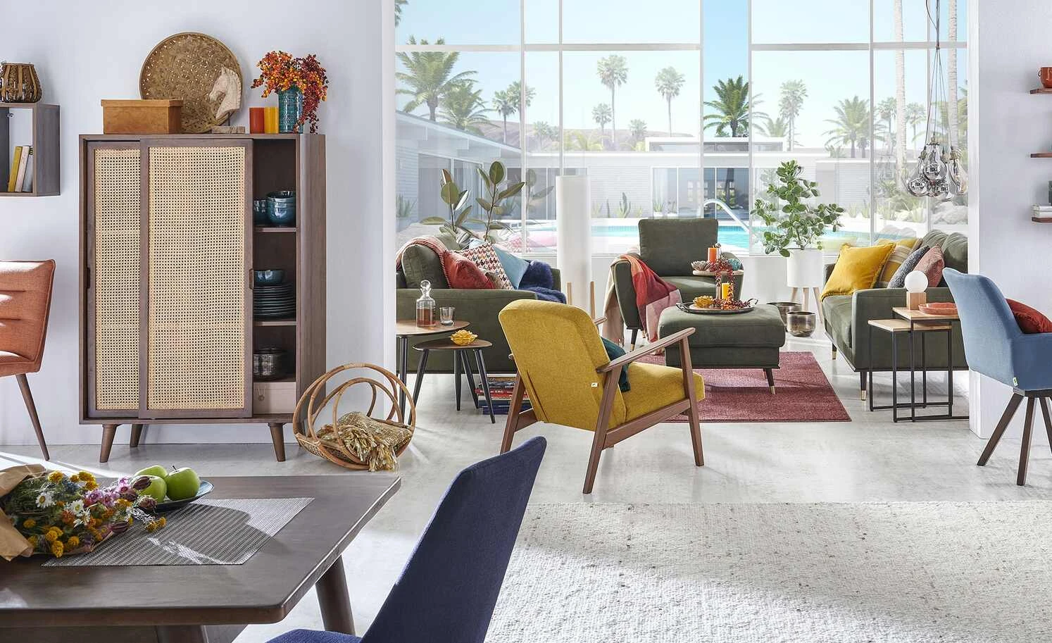 Roomers Wandregal Case | Walnuss (Nachbildung) 3 Roomers Wandregal Case | Walnuss (Nachbildung)