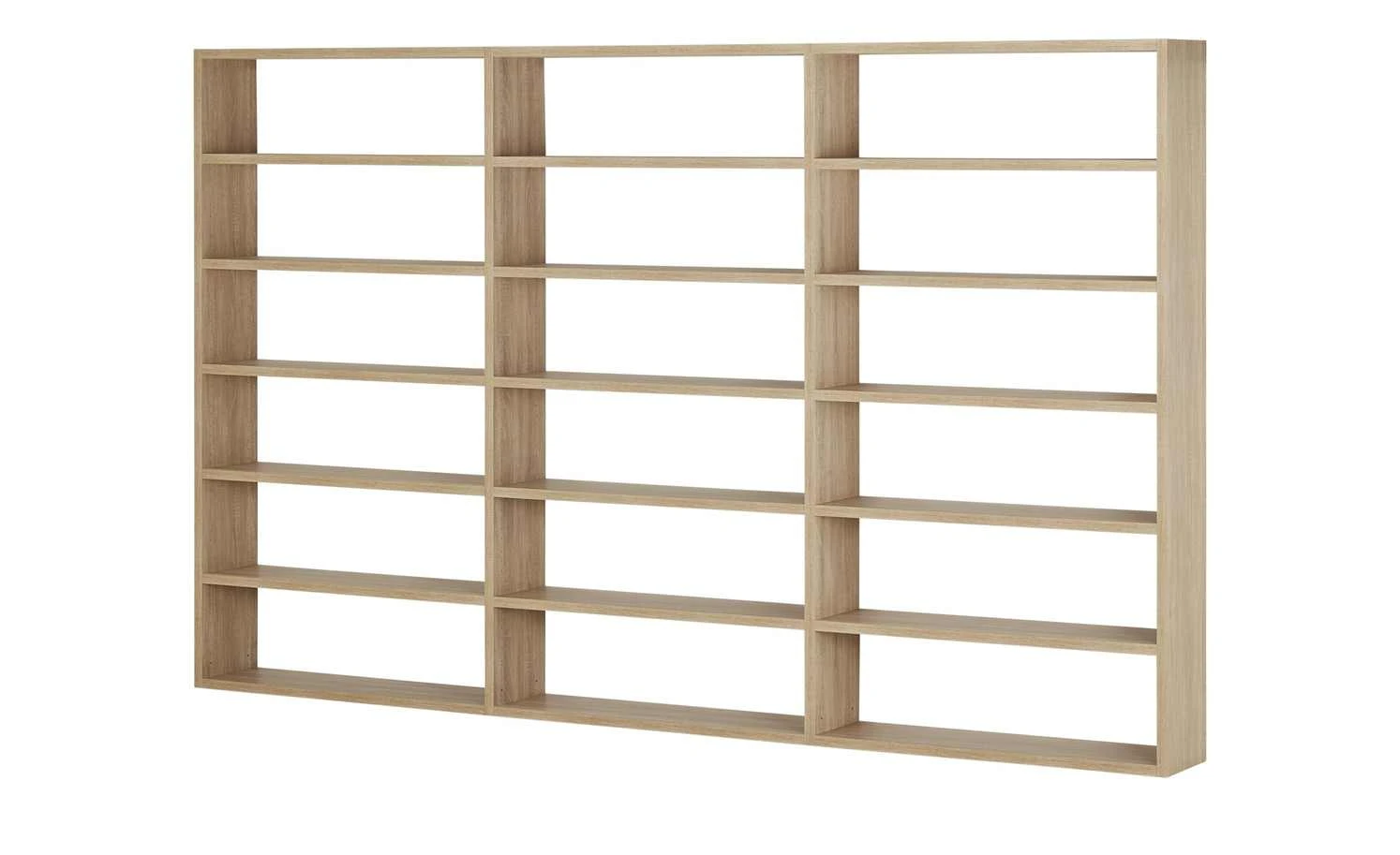 Regal Booker | Eiche sägerau (Nachbildung) 4 Regal Booker | Eiche sägerau (Nachbildung) – Bild 2