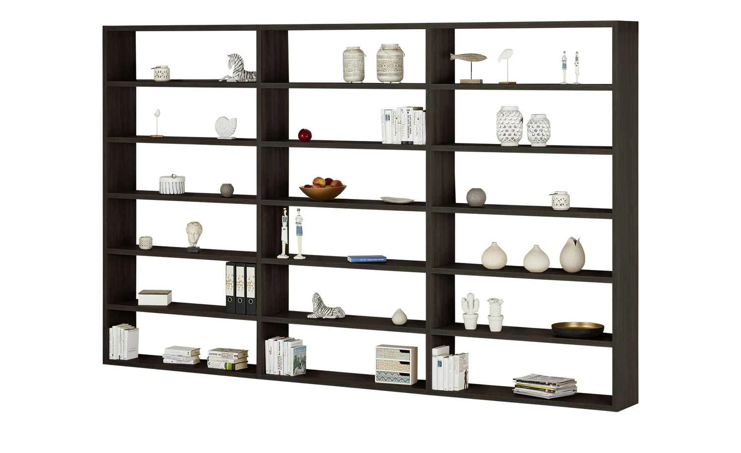 Regal Booker | Schwarzbraun 5 Regal Booker | Schwarzbraun – Bild 3