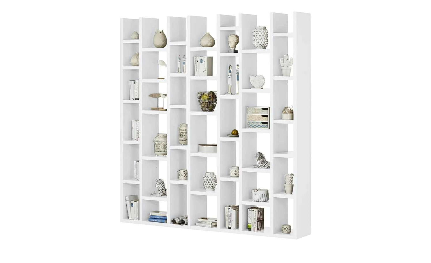 Regal Booker | Reinweiß 5 Regal Booker | Reinweiß – Bild 3