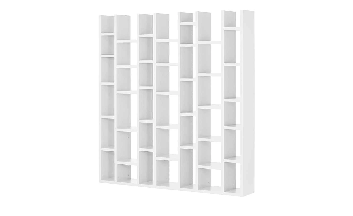 Regal Booker | Reinweiß 3 Regal Booker | Reinweiß