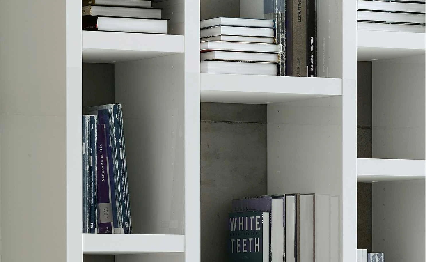 Regal Booker | Reinweiß 7 Regal Booker | Reinweiß – Bild 5