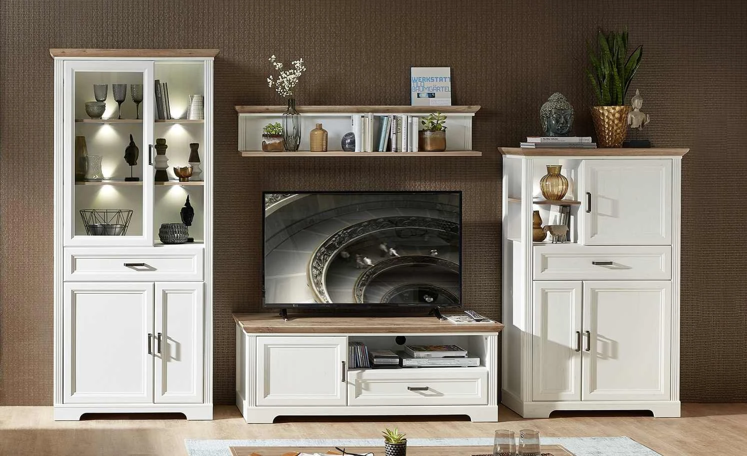 Wandboard Varese | Pinie hell (Nachbildung) / Asteiche (Nachbildung) 8 Wandboard Varese | Pinie hell (Nachbildung) / Asteiche (Nachbildung) – Bild 6