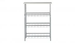 Schuhregal Alanus II | Weiß (Hochglanz) 60|cm -Deutschland Regale Verkaufs-Shop 12340468 5 202103161244