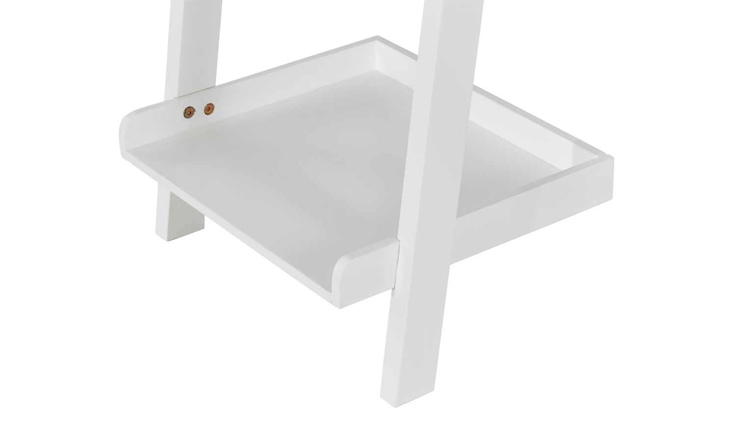 Leiterregal Kiefer massiv Tresa | Weiß 45|cm 14 Leiterregal Kiefer massiv Tresa | Weiß 45|cm – Bild 12