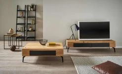 Leiterregal Kiefer massiv Tresa | Schwarz matt 45|cm -Deutschland Regale Verkaufs-Shop 12347988 5 202012011634