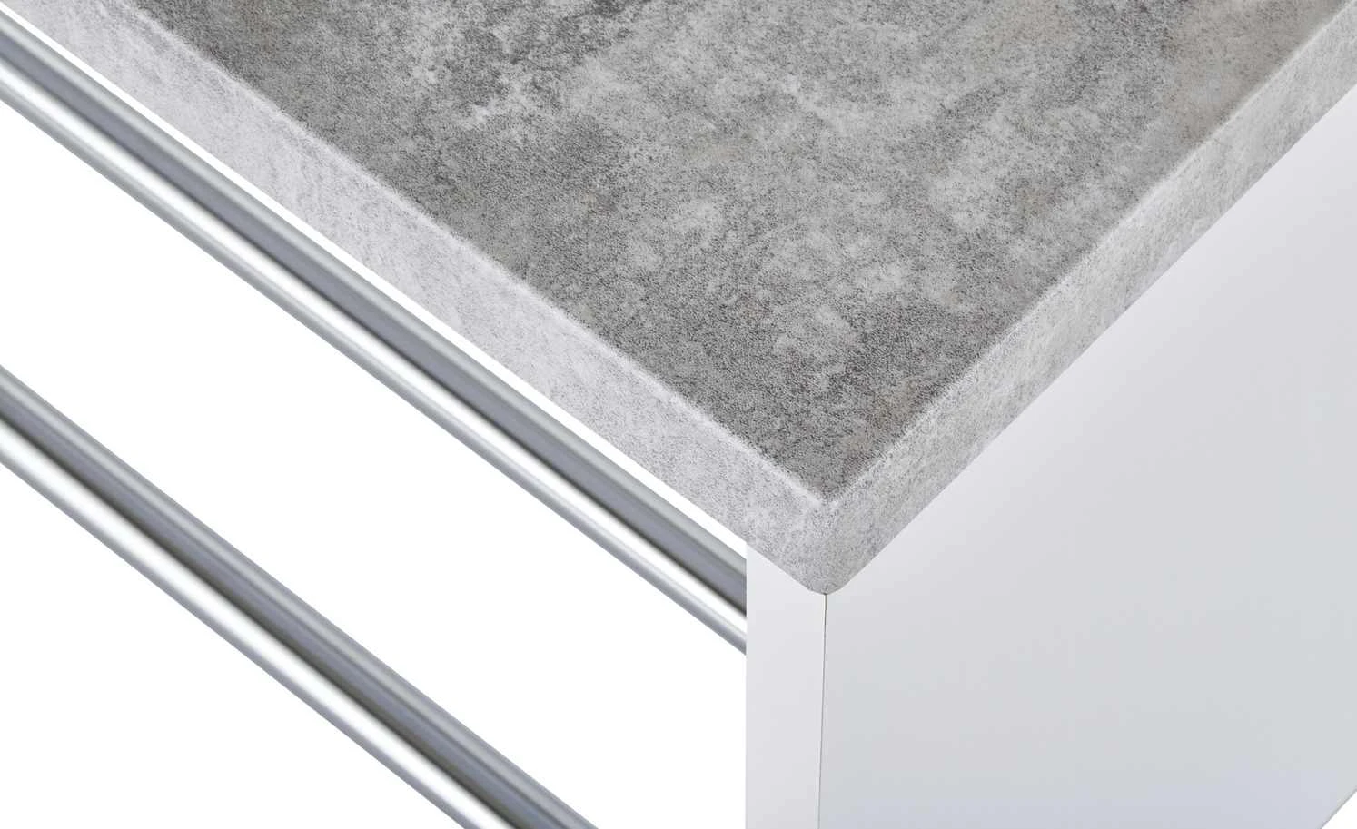 Bank mit Schuhablage Hagenow | Weiß / Beton (Nachbildung) 1|Stück 4 6 Bank mit Schuhablage Hagenow | Weiß / Beton (Nachbildung) 1|Stück 4 – Bild 4