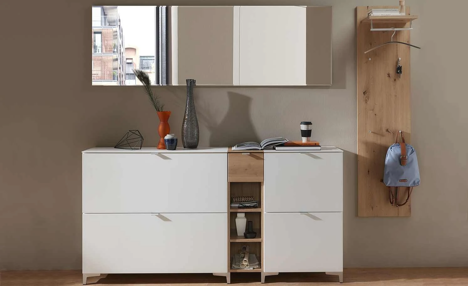 Hängeregal Teotti | Asteiche (Nachbildung) 5 Hängeregal Teotti | Asteiche (Nachbildung) – Bild 3