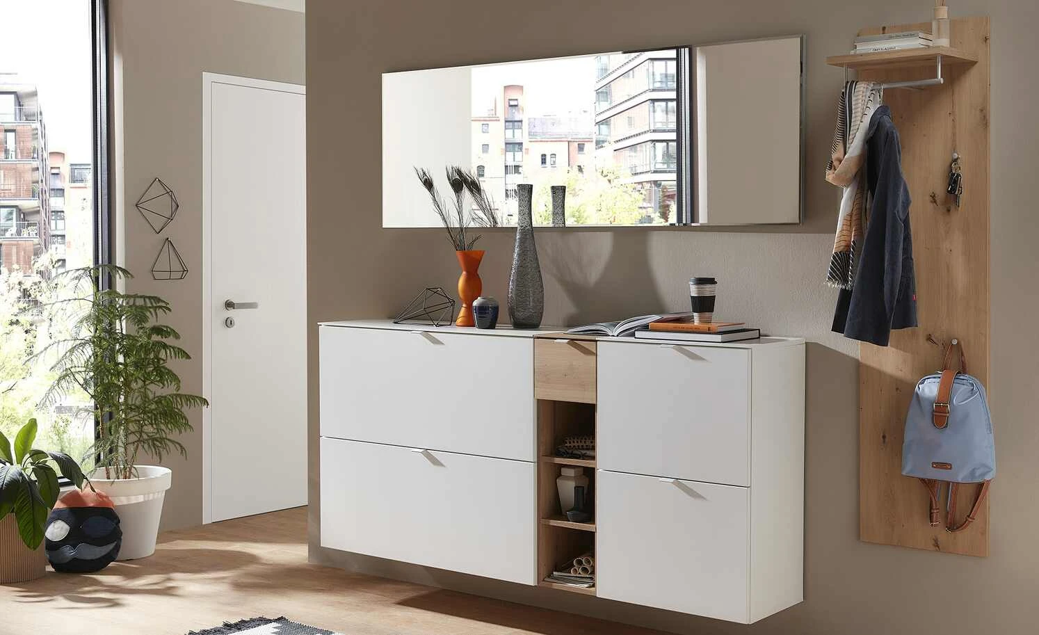 Hängeregal Teotti | Asteiche (Nachbildung) 4 Hängeregal Teotti | Asteiche (Nachbildung) – Bild 2