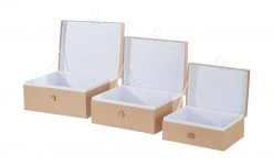 Aufbewahrungsboxen, 3er-Set | Beige -Deutschland Regale Verkaufs-Shop 12585865 8 202109152233
