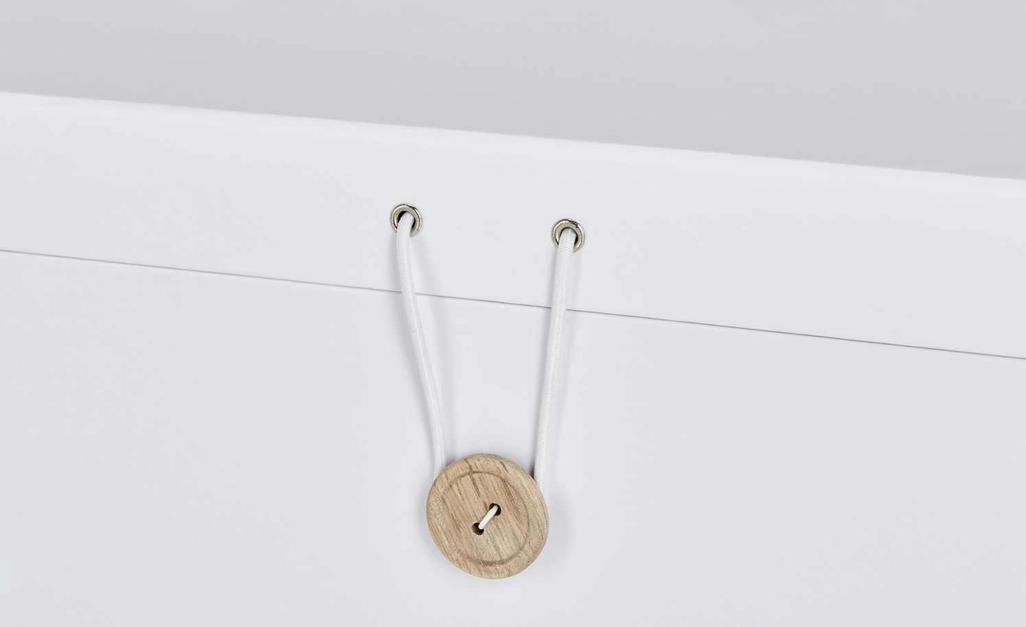 Aufbewahrungsboxen, 3er-Set | weiß 6 Aufbewahrungsboxen, 3er-Set | weiß – Bild 4