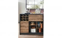 uno Wohninsel mit Weinregal Venda