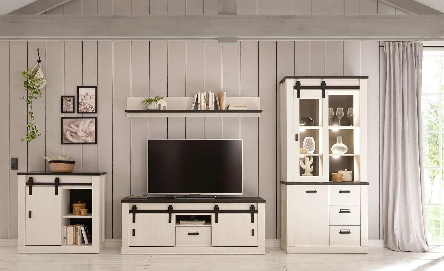 Wandboard Sintra | Pinie Weiß (Nachbildung) 3 Wandboard Sintra | Pinie Weiß (Nachbildung)