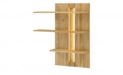 Westerburg Wandregal massiv Texas | Wildeiche