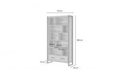 Gray & Jones Bücherregal Tierra Fuego One -Deutschland Regale Verkaufs-Shop 13231540 13 202204011239