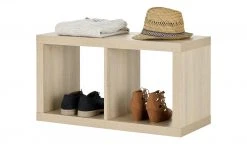 smart Raumteiler mit 2 Fächern Up2U | Eiche sägerau (Nachbildung) -Deutschland Regale Verkaufs-Shop 13346043 8 202201251234