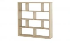 smart Raumteiler mit 10 Fächern Up2U | Eiche Sägerau (Nachbildung)