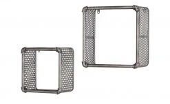 Wandregal, 2er-Set Pipe