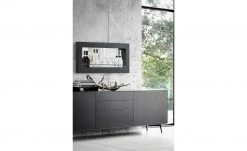 Wandregal / Barelement Carlazzo | Anthrazit