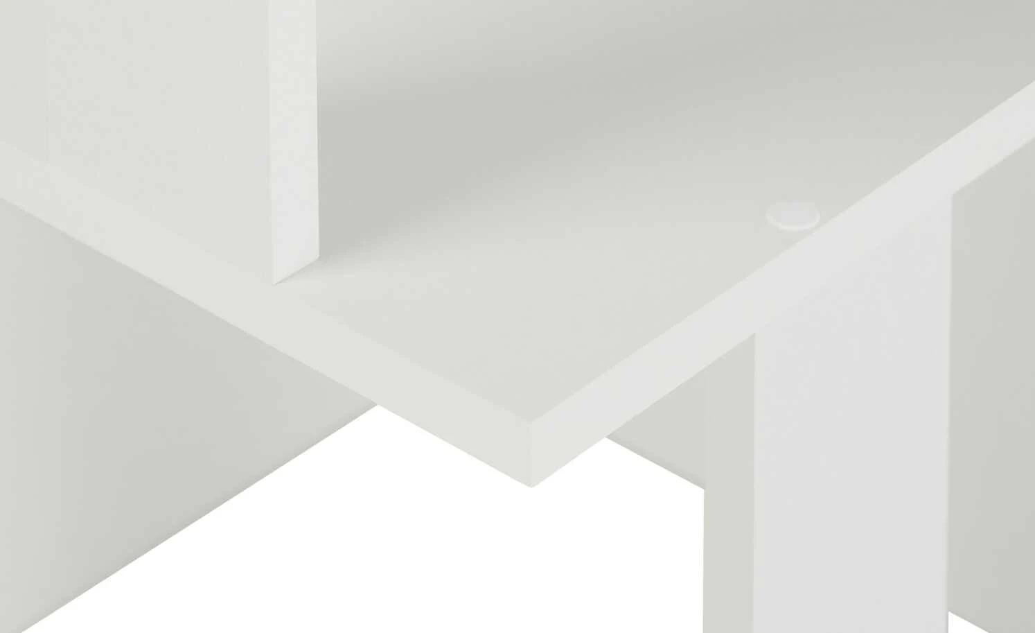 Eckregal Berbenno | Weiß 3 Eckregal Berbenno | Weiß – Bild 2