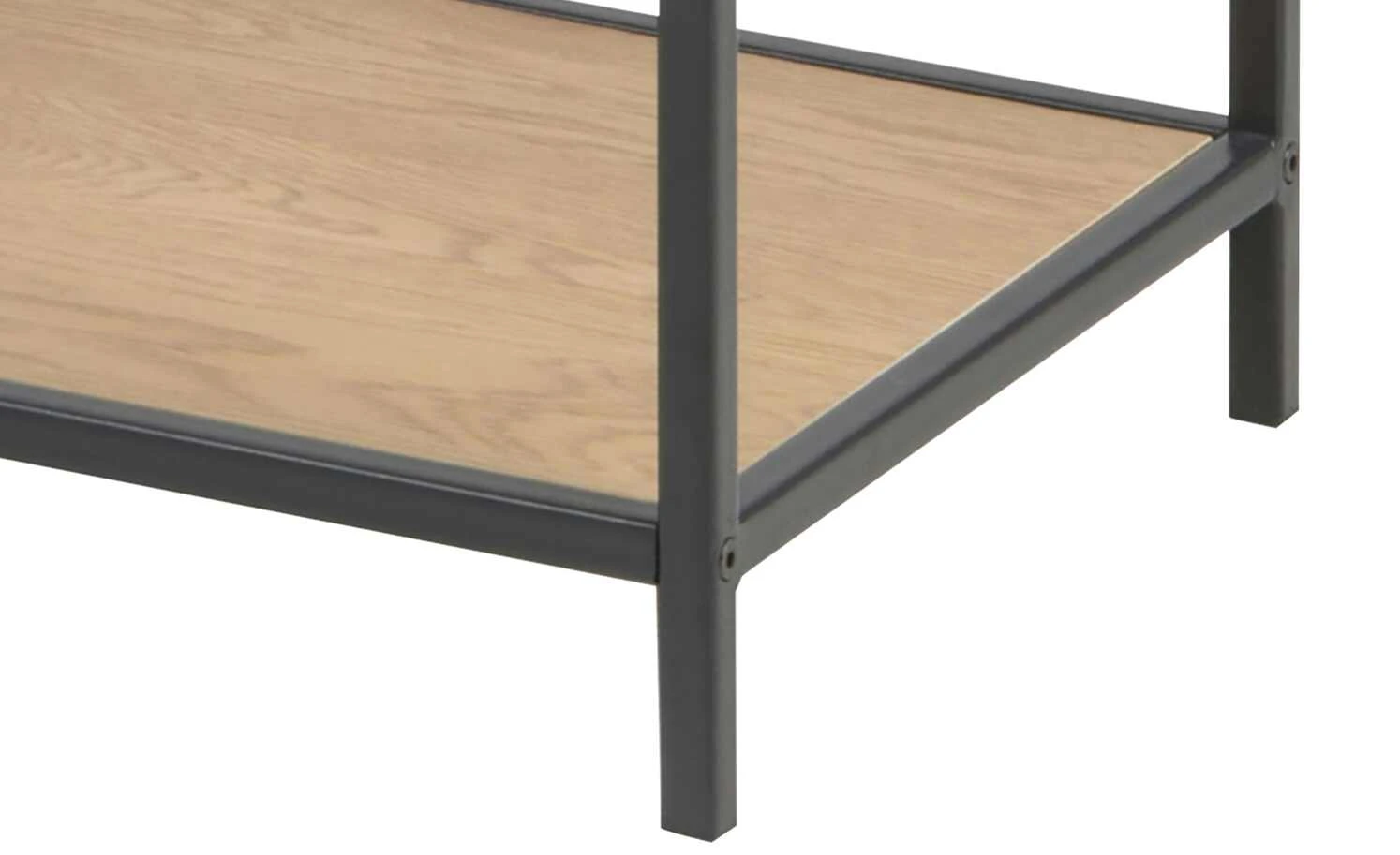 Regal Seano | Wildeiche (Nachbildung) / Schwarz 6 Regal Seano | Wildeiche (Nachbildung) / Schwarz – Bild 4