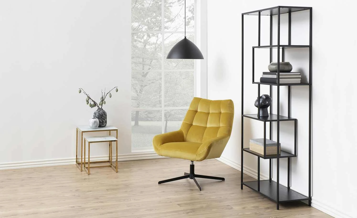 Regal Seano | Esche schwarz (Nachbildung) / Schwarz 3 Regal Seano | Esche schwarz (Nachbildung) / Schwarz