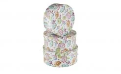 Aufbewahrungsboxen, 3er-Set Donut