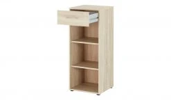 Regal Multiraumkonzept | Eiche Sägerau (Nachbildung) 40|cm 98|cm -Deutschland Regale Verkaufs-Shop 82690 4 202003232237